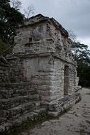 Edifice V at Bonampak's Acropolis - bonampak mayan ruins,bonampak mayan temple,mayan temple pictures,mayan ruins photos